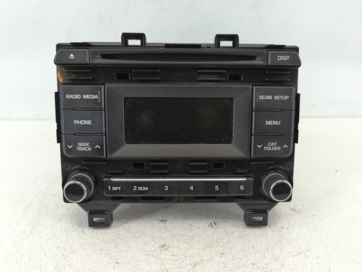 2016-2017 Hyundai Sonata Am Fm Cd Player Radio Receiver 664001 - Oemusedautoparts1.com