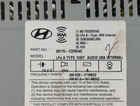 2016-2017 Hyundai Sonata Am Fm Cd Player Radio Receiver - Oemusedautoparts1.com