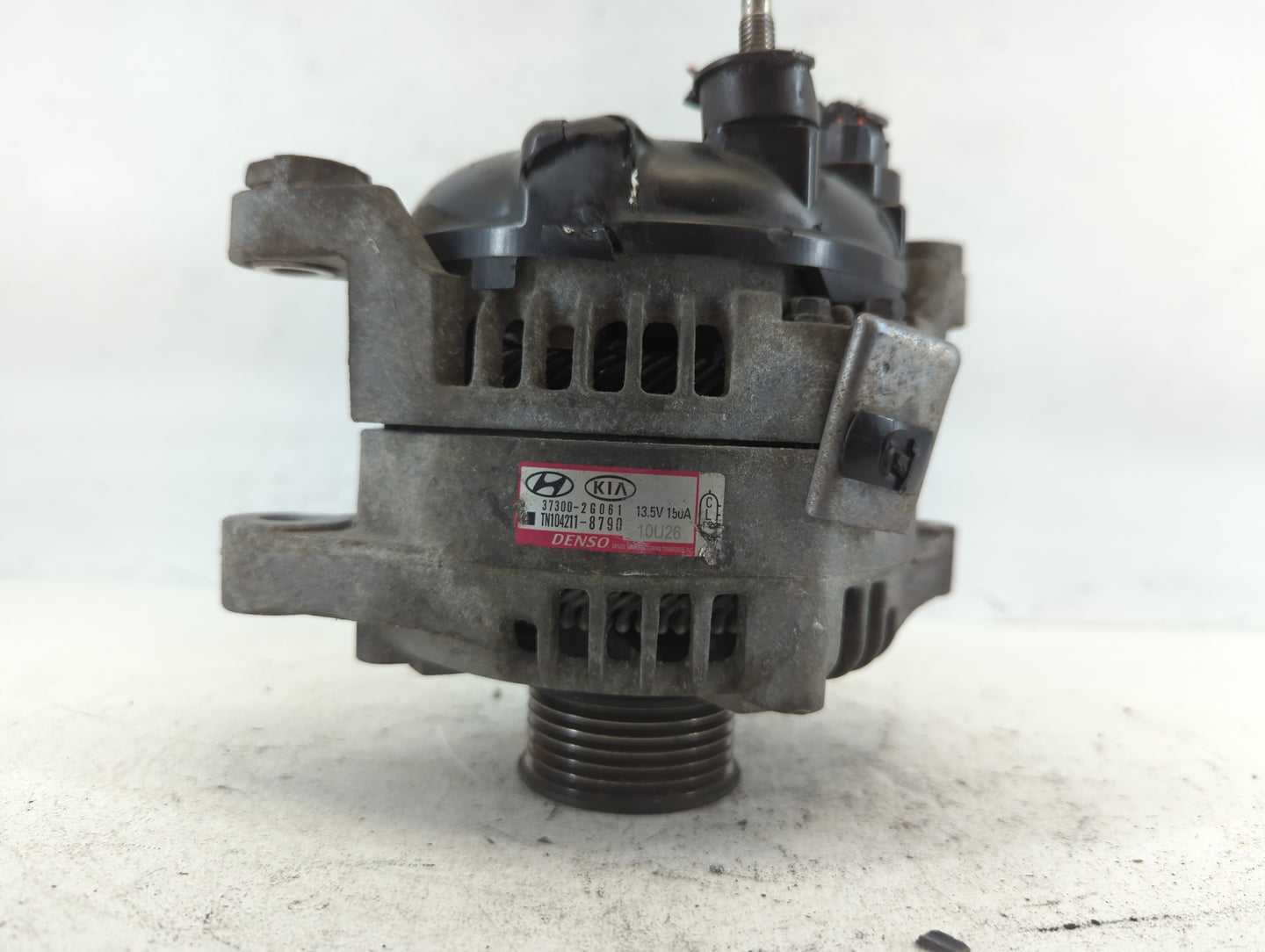 2015-2019 Hyundai Sonata Alternator Replacement Generator Charging Assembly Engine OEM P/N:TNI04211-8790 37300-2G061 Fits OE