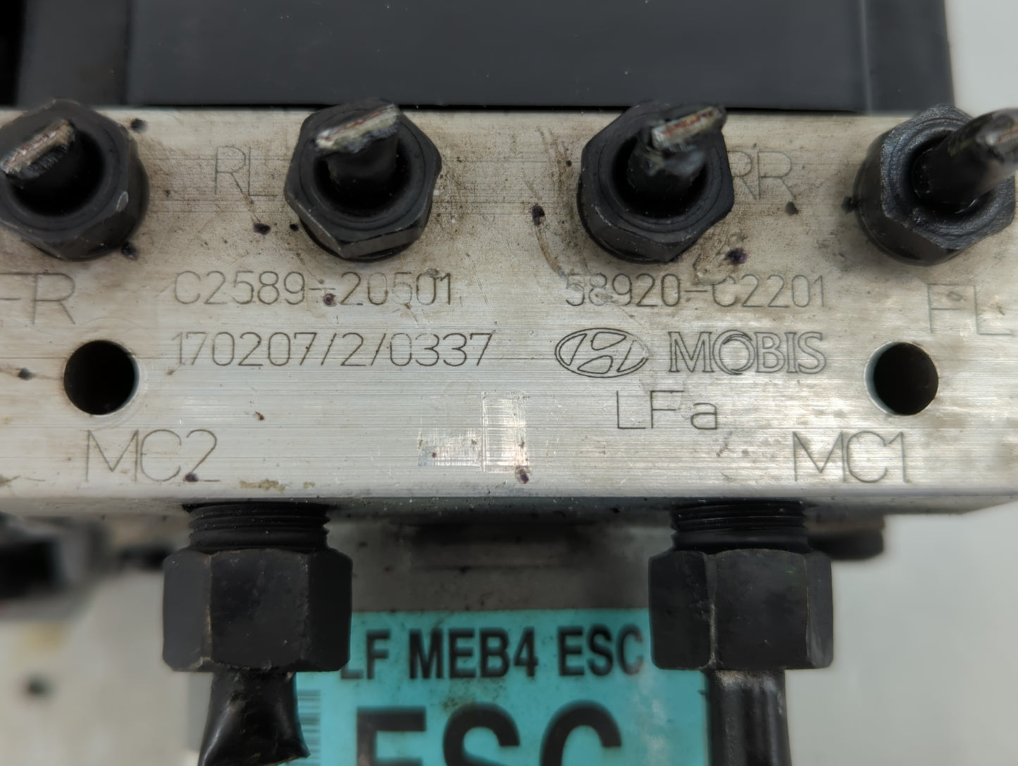 2015-2017 Hyundai Sonata ABS Pump Control Module Replacement P/N:58920-C2201 C2589-20501 Fits Fits 2015 2016 2017 OEM Used A