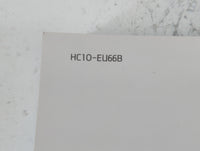 2017 Hyundai Sonata Owners Manual Book Guide P/N:HC10-EU66B OEM Used Auto Parts - Oemusedautoparts1.com