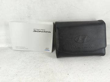 2017 Hyundai Sonata Owners Manual Book Guide P/N:HC10-EU690 OEM Used Auto Parts - Oemusedautoparts1.com