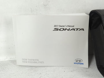 2017 Hyundai Sonata Owners Manual Book Guide P/N:HC10-EU690 OEM Used Auto Parts