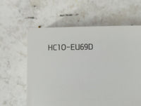 2017 Hyundai Sonata Owners Manual Book Guide P/N:HC10-EU690 OEM Used Auto Parts - Oemusedautoparts1.com