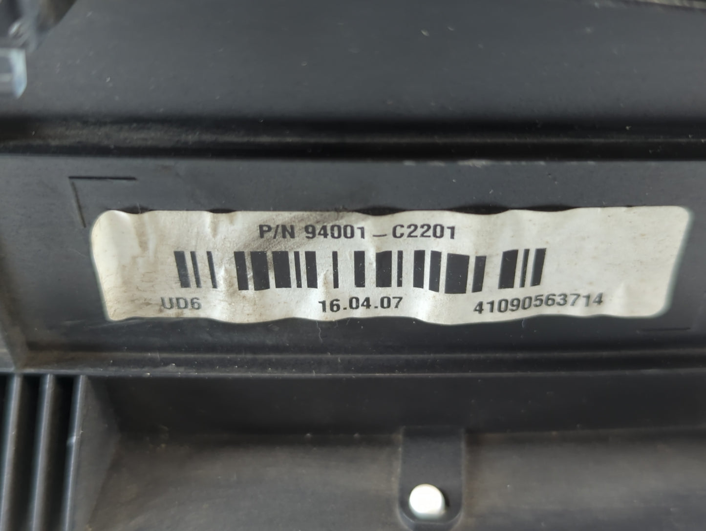 2015-2017 Hyundai Sonata Instrument Cluster Speedometer Gauges P/N:94001-C2201 Fits Fits 2015 2016 2017 OEM Used Auto Parts 