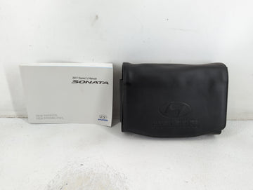 2017 Hyundai Sonata Owners Manual Book Guide P/N:HC10-EU65A OEM Used Auto Parts - Oemusedautoparts1.com