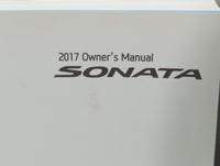 2017 Hyundai Sonata Owners Manual Book Guide P/N:HC10-EU65A OEM Used Auto Parts - Oemusedautoparts1.com