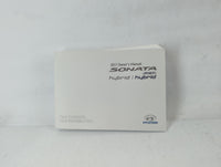2017 Hyundai Sonata Owners Manual Book Guide P/N:HE60-EU69A OEM Used Auto Parts - Oemusedautoparts1.com