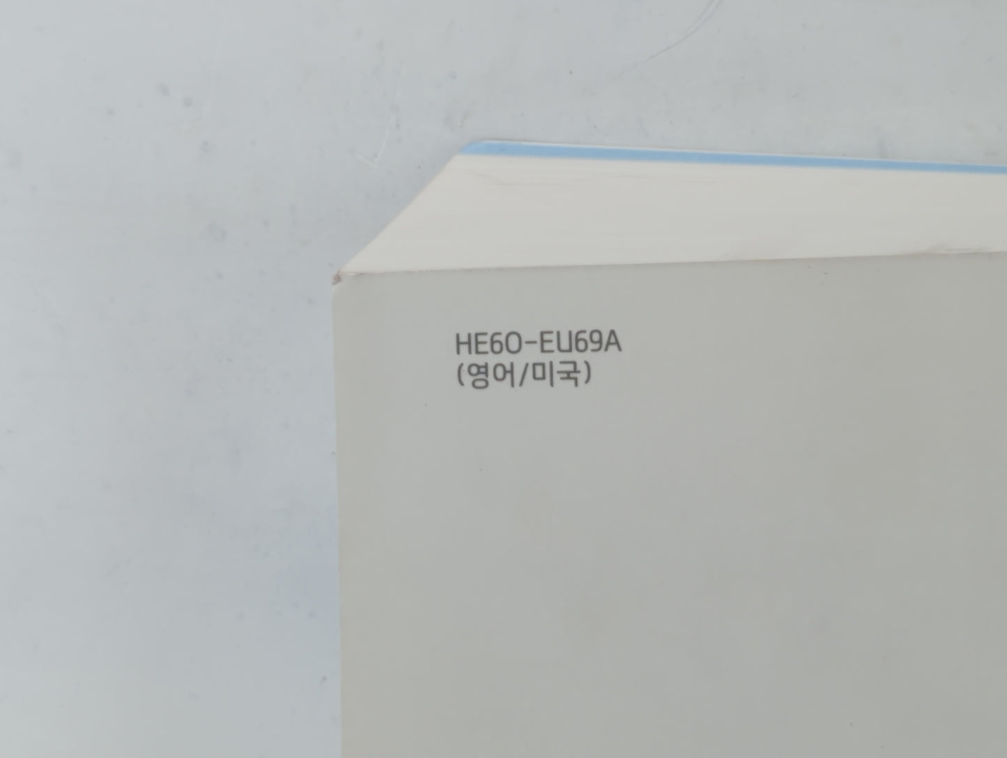 2017 Hyundai Sonata Owners Manual Book Guide P/N:HE60-EU69A OEM Used Auto Parts - Oemusedautoparts1.com