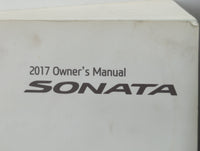 2017 Hyundai Sonata Owners Manual Book Guide P/N:HC10-EU67C OEM Used Auto Parts - Oemusedautoparts1.com