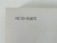 2017 Hyundai Sonata Owners Manual Book Guide P/N:HC10-EU67C OEM Used Auto Parts - Oemusedautoparts1.com