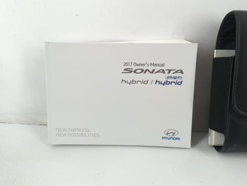 2017 Hyundai Sonata Owners Manual Book Guide P/N:EH60-EU68A OEM Used Auto Parts