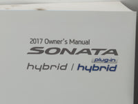 2017 Hyundai Sonata Owners Manual Book Guide P/N:EH60-EU68A OEM Used Auto Parts - Oemusedautoparts1.com