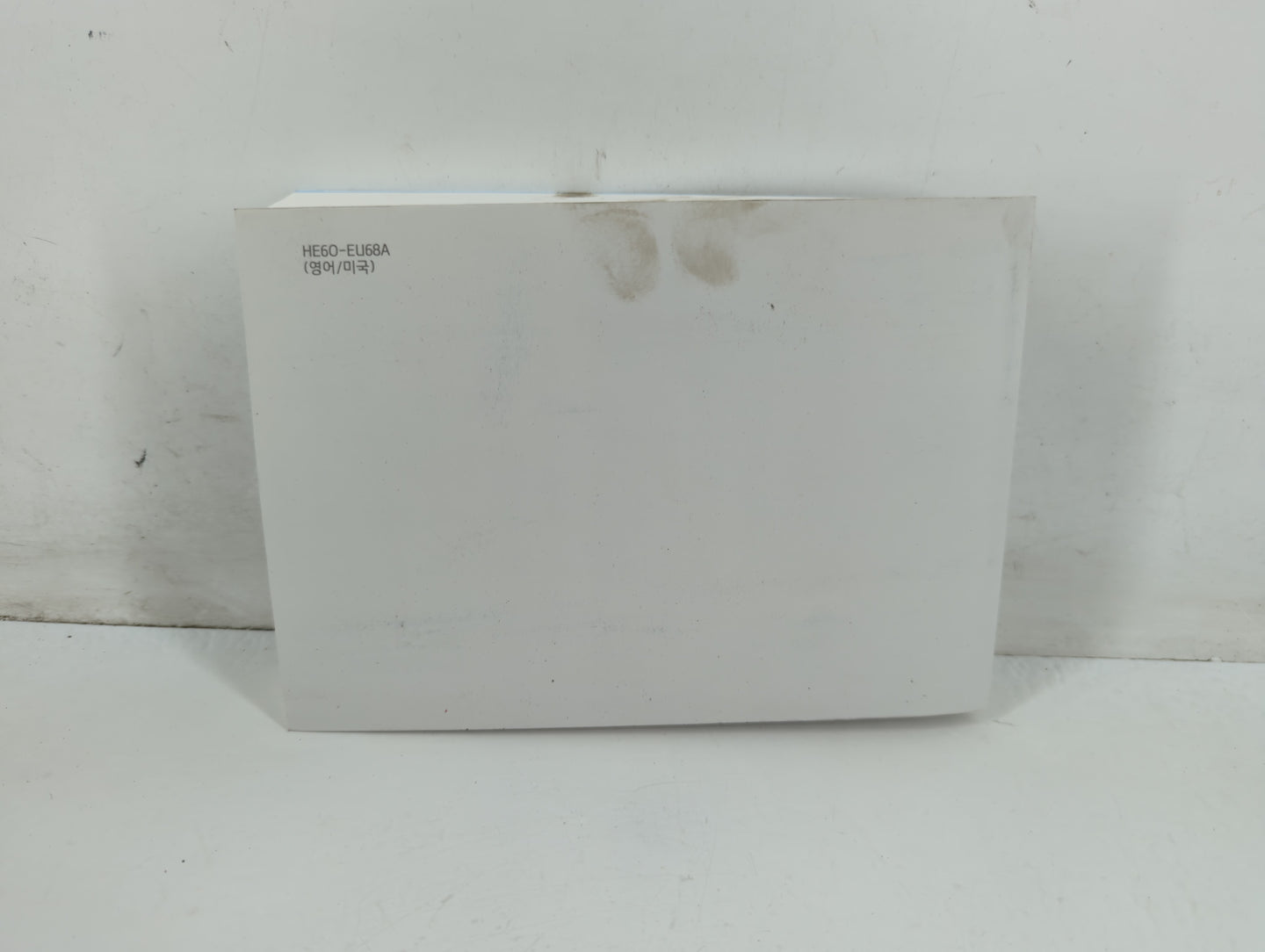 2017 Hyundai Sonata Owners Manual Book Guide P/N:EH60-EU68A OEM Used Auto Parts - Oemusedautoparts1.com