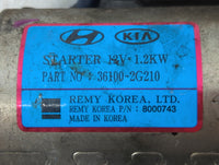 2015-2019 Hyundai Sonata Car Starter Motor Solenoid OEM P/N:8000743 36100-2G210 Fits Fits 2015 2016 2017 2018 2019 2020 OEM 
