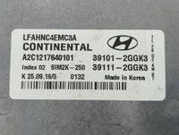 2015-2017 Hyundai Sonata PCM Engine Control Computer ECU ECM PCU OEM P/N:39111-2GGK3 39101-2GGK3 Fits Fits 2015 2016 2017 OE