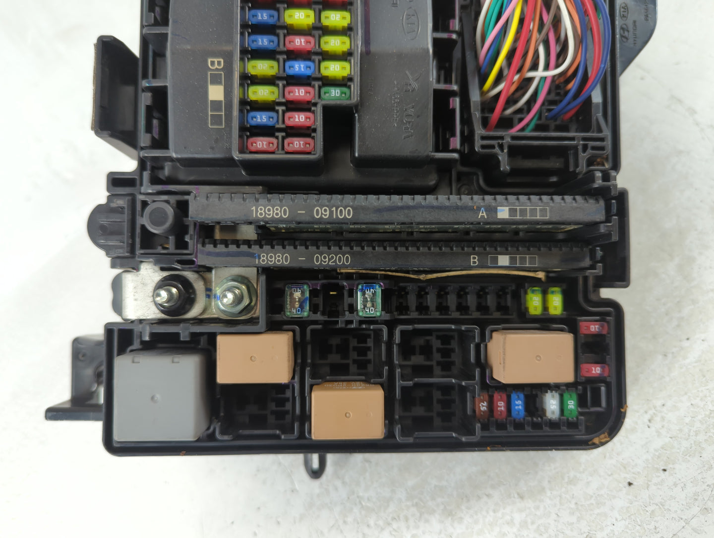 2016-2017 Hyundai Sonata Fusebox Fuse Box Panel Relay Module P/N:91950-C1820 Fits Fits 2016 2017 OEM Used Auto Parts - Oemus