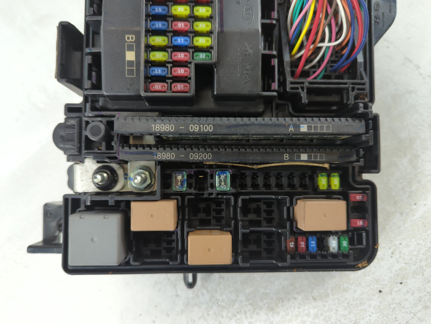 2016-2017 Hyundai Sonata Fusebox Fuse Box Panel Relay Module P/N:91950-C1820 Fits Fits 2016 2017 OEM Used Auto Parts - Oemus