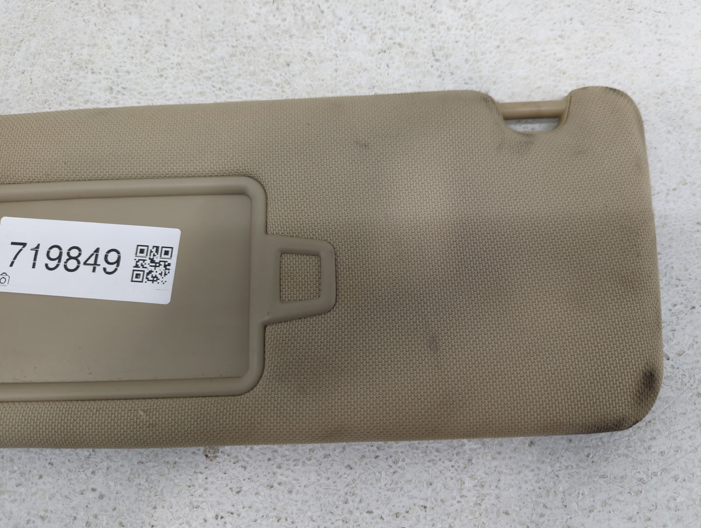 2015-2019 Hyundai Sonata Sun Visor Shade Replacement Driver Left Mirror Fits Fits 2015 2016 2017 2018 2019 OEM Used Auto Par