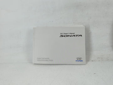 2017 Hyundai Sonata Owners Manual Book Guide P/N:HC10-EU68C OEM Used Auto Parts