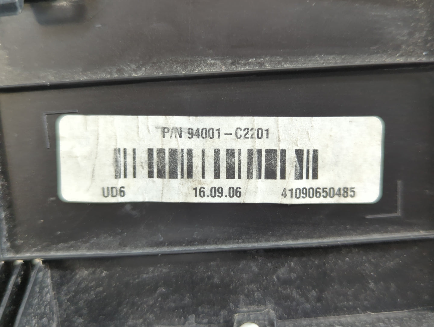 2016-2017 Hyundai Sonata Instrument Cluster Speedometer Gauges P/N:94001-C2201 Fits Fits 2016 2017 OEM Used Auto Parts - Oem