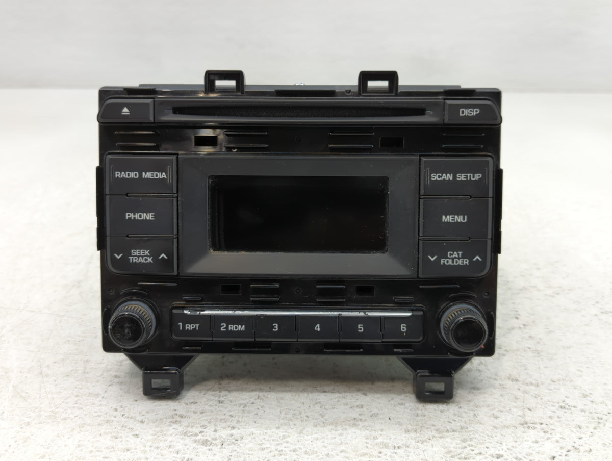 2016-2017 Hyundai Sonata Am Fm Cd Player Radio Receiver 738427 - Oemusedautoparts1.com