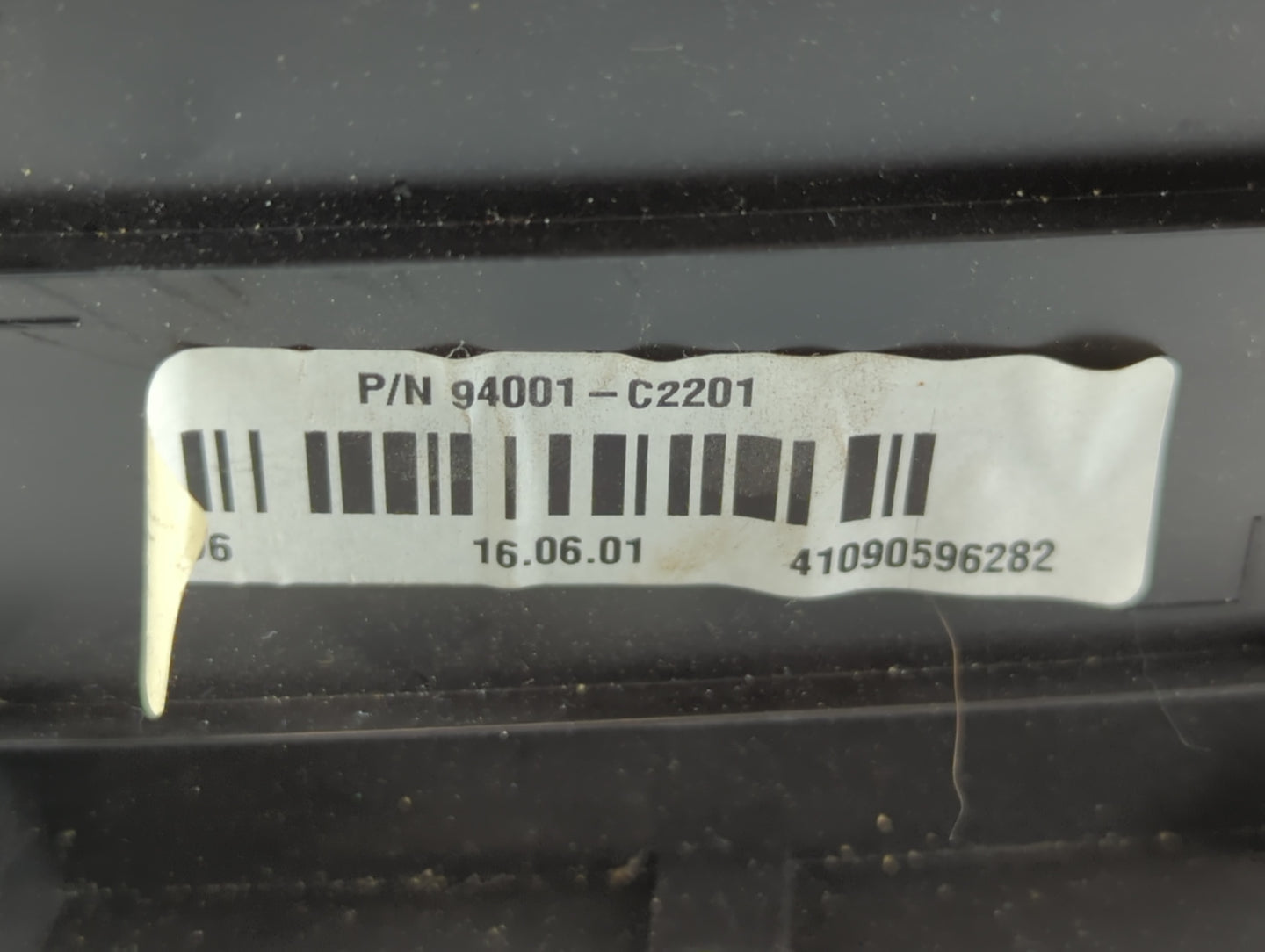 2016-2017 Hyundai Sonata Instrument Cluster Speedometer Gauges P/N:94001-C2201 Fits Fits 2016 2017 OEM Used Auto Parts - Oem