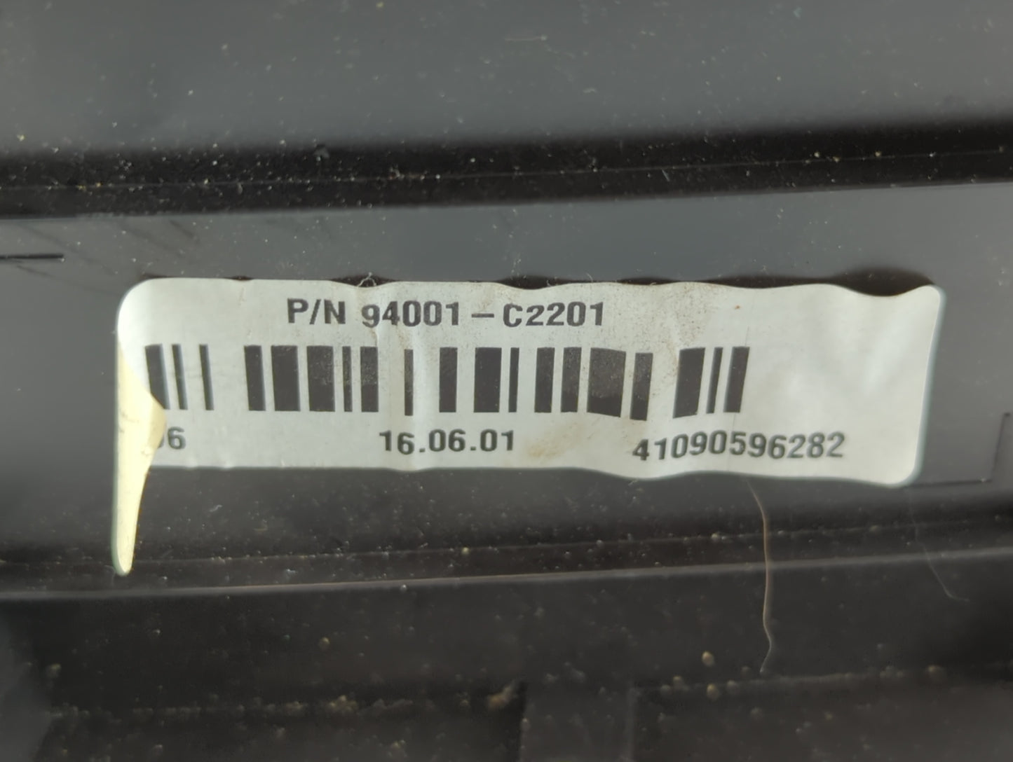 2016-2017 Hyundai Sonata Instrument Cluster Speedometer Gauges P/N:94001-C2201 Fits Fits 2016 2017 OEM Used Auto Parts - Oem