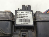 2016-2017 Hyundai Sonata Fusebox Fuse Box Panel Relay Module P/N:6423-0102-7-000 Fits Fits 2016 2017 OEM Used Auto Parts - O