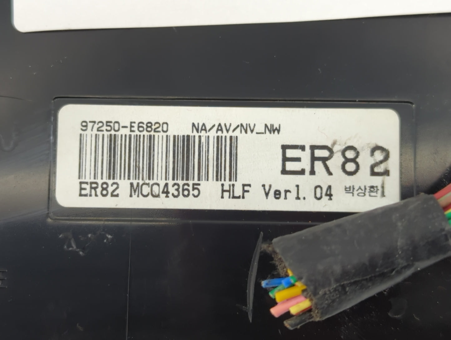 2016-2017 Hyundai Sonata Climate Control Module Temperature AC/Heater Replacement P/N:97250-E6820 Fits Fits 2016 2017 OEM Us
