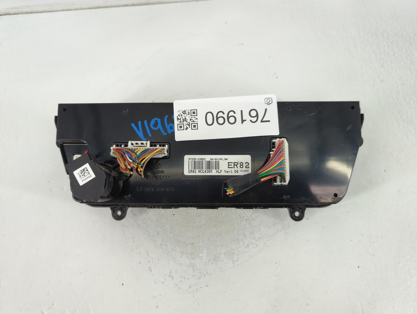 2016-2017 Hyundai Sonata Climate Control Module Temperature AC/Heater Replacement P/N:97250-E6820 Fits Fits 2016 2017 OEM Us