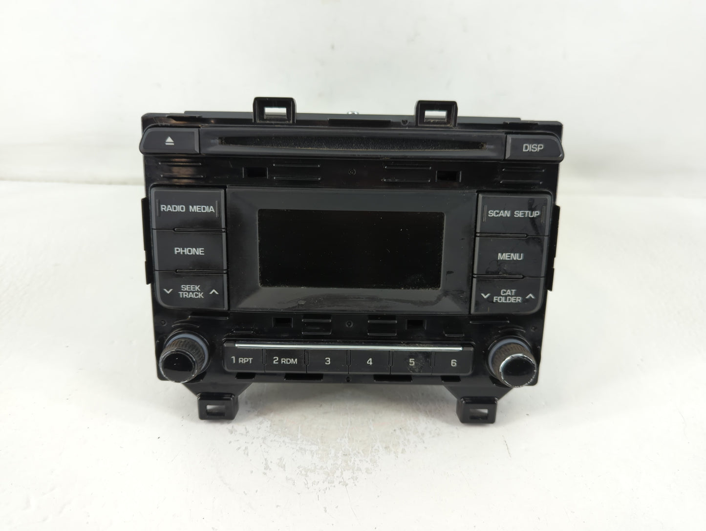 2016-2017 Hyundai Sonata Radio AM FM Cd Player Receiver Replacement P/N:96170-C20504X Fits Fits 2016 2017 OEM Used Auto Part