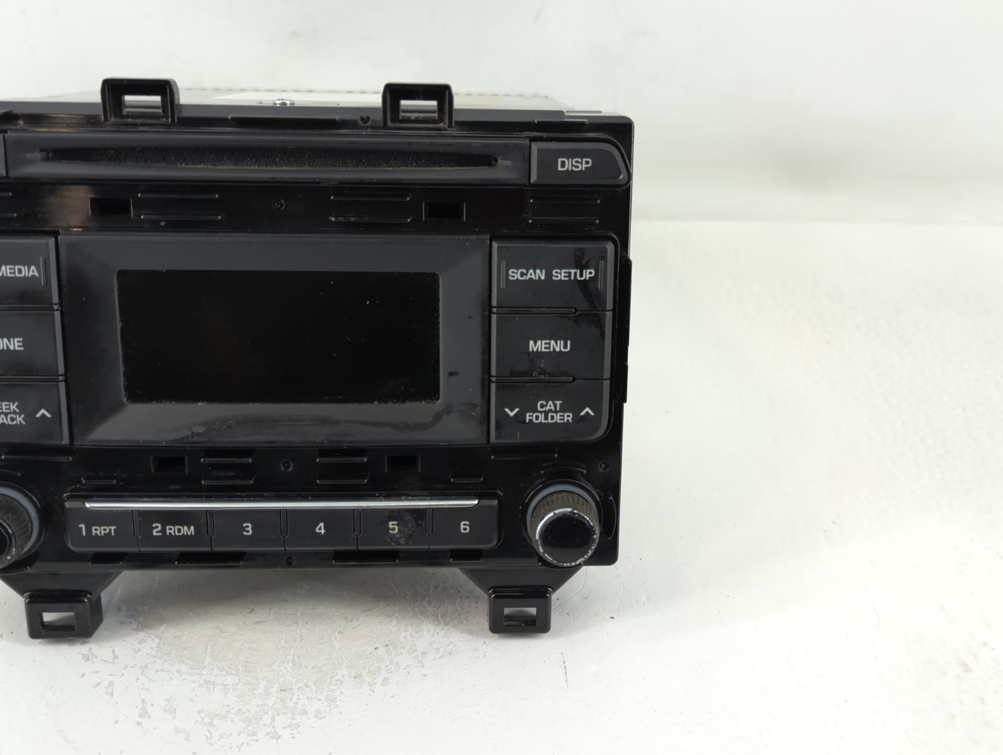 2016-2017 Hyundai Sonata Radio AM FM Cd Player Receiver Replacement P/N:96170-C20504X Fits Fits 2016 2017 OEM Used Auto Part