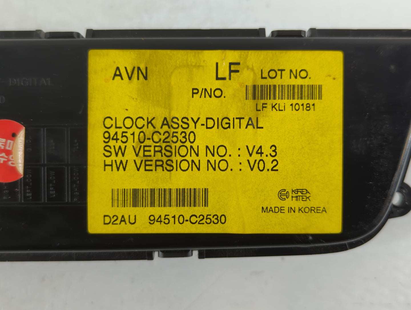 2016-2017 Hyundai Sonata Am Fm Cd Player Radio Receiver - Oemusedautoparts1.com