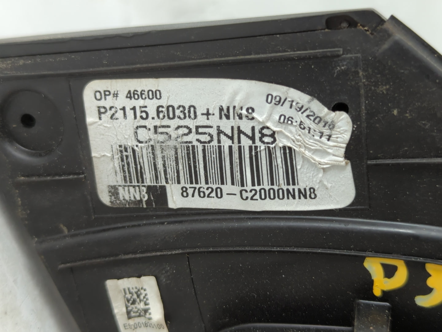 2017 Hyundai Sonata Passenger Side View Mirror - Right Door Mirror OEM Used - Oemusedautoparts1.com