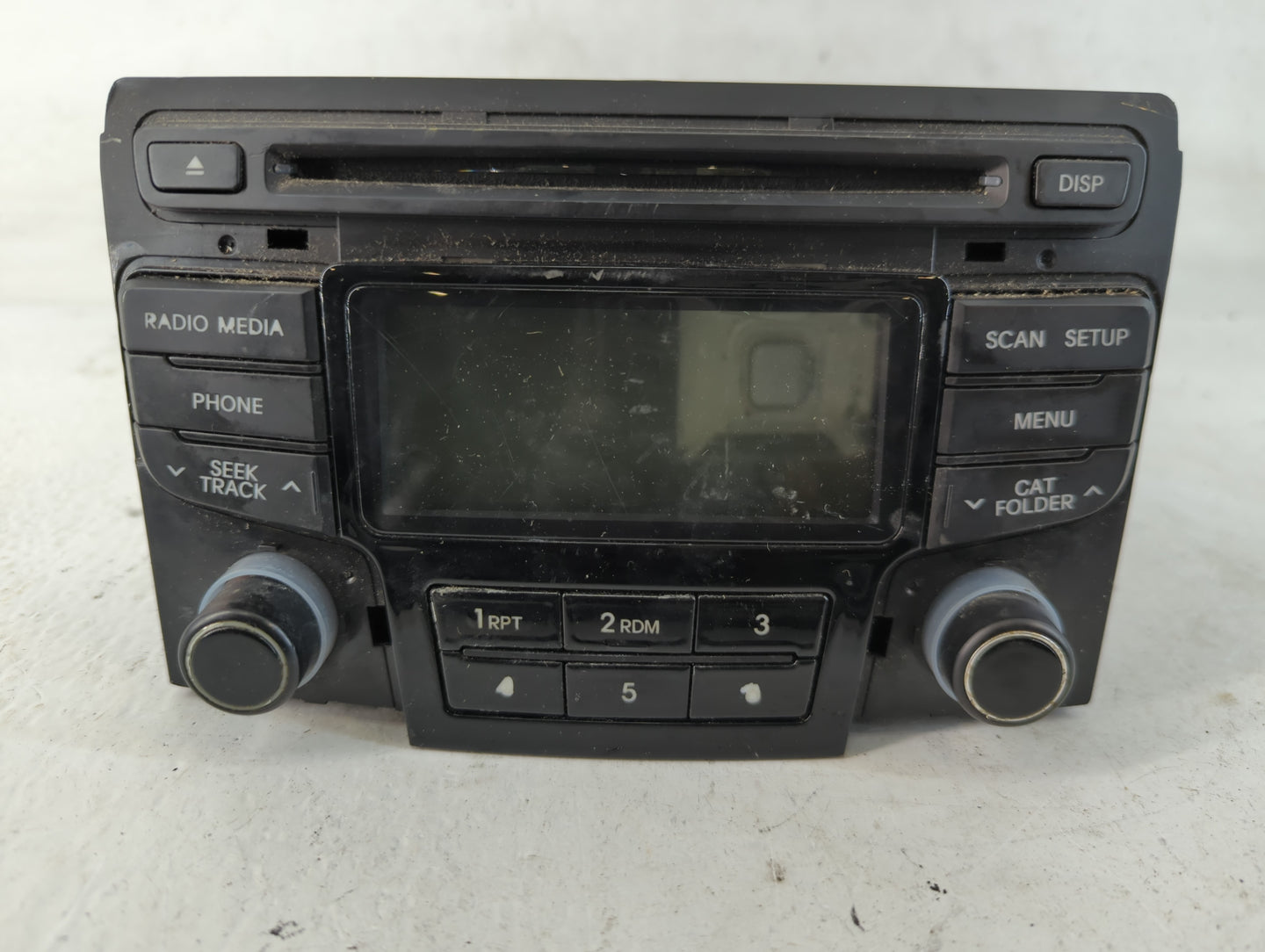 2015-2017 Hyundai Sonata Radio AM FM Cd Player Receiver Replacement P/N:96180-3Q700 Fits Fits 2015 2016 2017 OEM Used Auto P