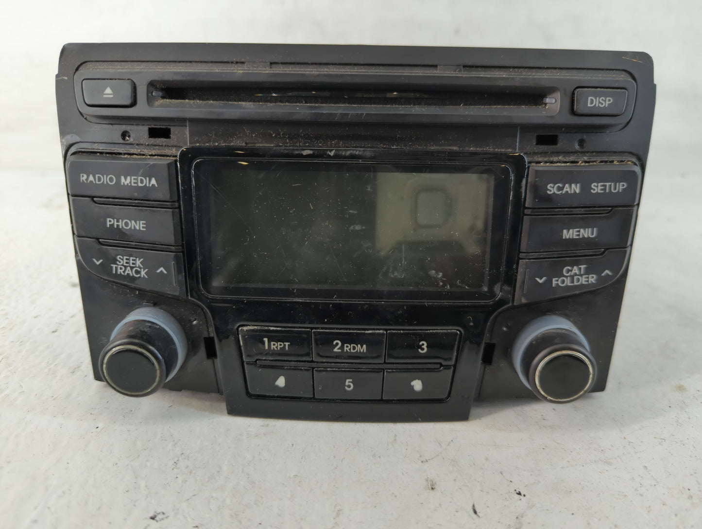 2015-2017 Hyundai Sonata Radio AM FM Cd Player Receiver Replacement P/N:96180-3Q700 Fits Fits 2015 2016 2017 OEM Used Auto P