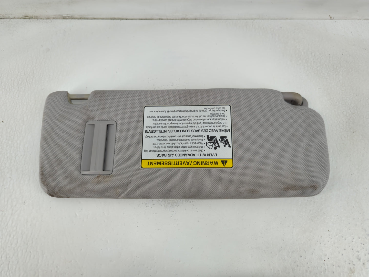 2016-2019 Hyundai Sonata Sun Visor Shade Replacement Driver Left Mirror Fits Fits 2016 2017 2018 2019 OEM Used Auto Parts - 