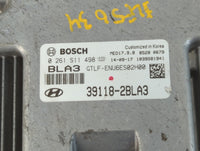 2016-2017 Hyundai Sonata PCM Engine Control Computer ECU ECM PCU OEM P/N:39118-2BLA3 Fits Fits 2016 2017 OEM Used Auto Parts