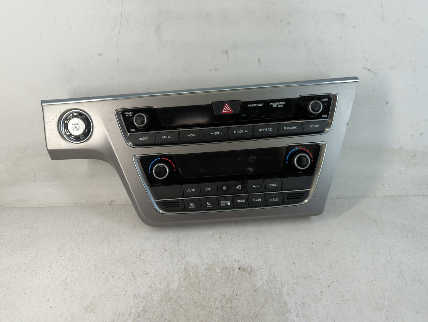 2016-2017 Hyundai Sonata Climate Control Module Temperature AC/Heater Replacement P/N:94510-C2530 Fits Fits 2016 2017 OEM Us