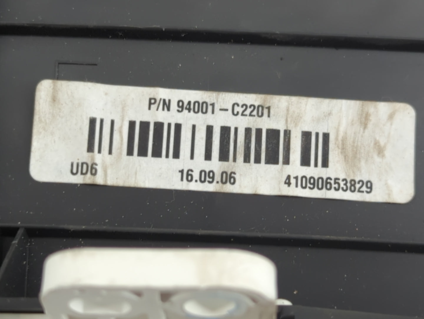2016-2017 Hyundai Sonata Instrument Cluster Speedometer Gauges P/N:94001-C2201 Fits Fits 2016 2017 OEM Used Auto Parts - Oem