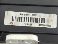 2016-2017 Hyundai Sonata Instrument Cluster Speedometer Gauges P/N:94001-C2201 Fits Fits 2016 2017 OEM Used Auto Parts - Oem