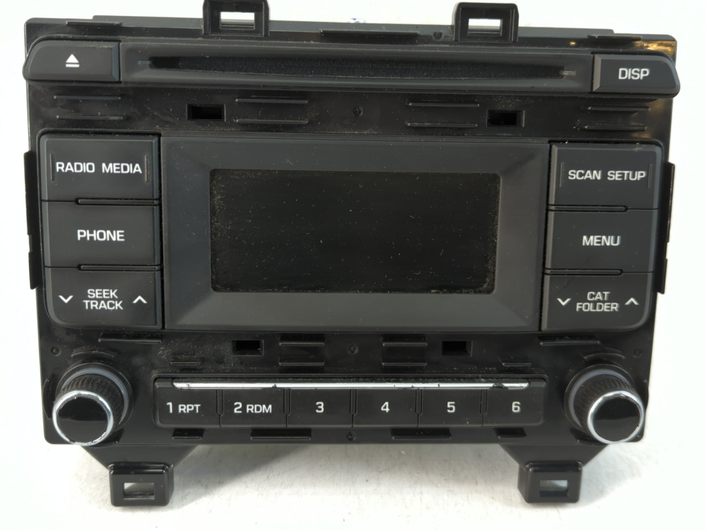 2016-2017 Hyundai Sonata Radio AM FM Cd Player Receiver Replacement P/N:96170-C20504X Fits Fits 2016 2017 OEM Used Auto Part
