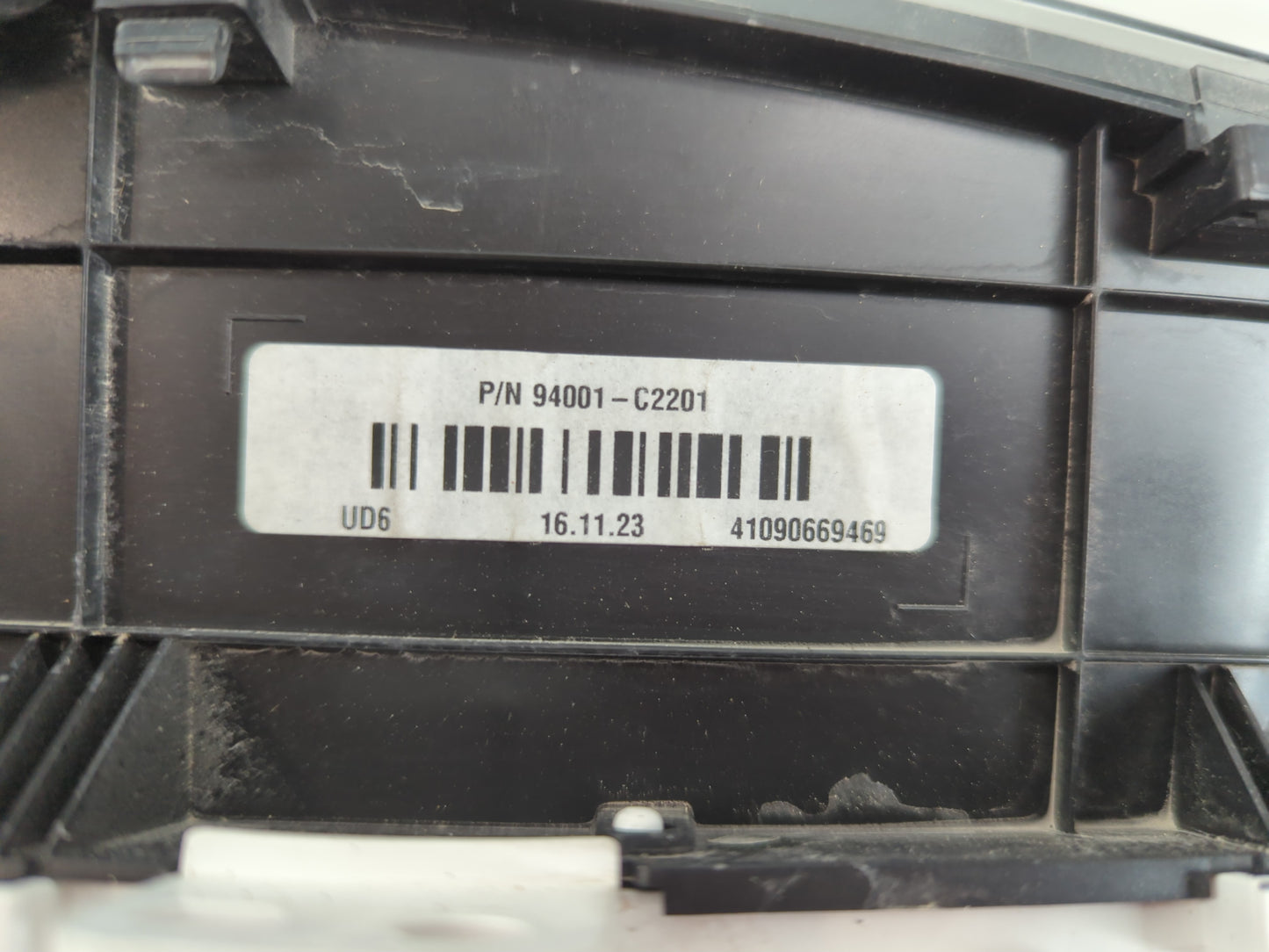 2016-2017 Hyundai Sonata Instrument Cluster Speedometer Gauges P/N:94001-C2201 Fits Fits 2016 2017 OEM Used Auto Parts - Oem