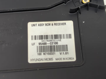 2015-2017 Hyundai Sonata Body Control Module Bcm Inner Cabin Fuse Box