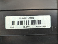 2016-2017 Hyundai Sonata Instrument Cluster Speedometer Gauges P/N:94001-C2201 Fits Fits 2016 2017 OEM Used Auto Parts - Oem