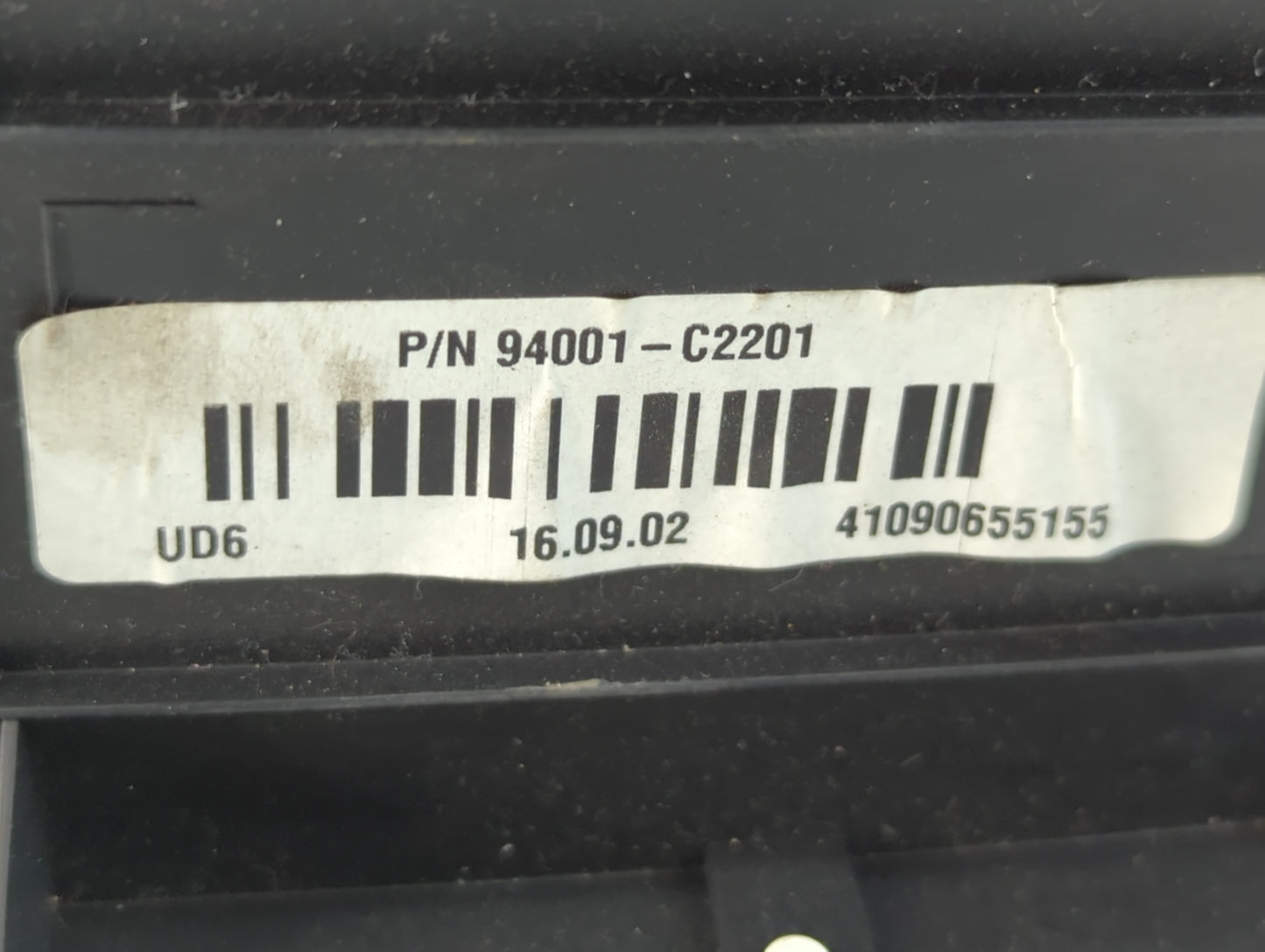 2016-2017 Hyundai Sonata Instrument Cluster Speedometer Gauges P/N:94001-C2201 Fits Fits 2016 2017 OEM Used Auto Parts - Oem