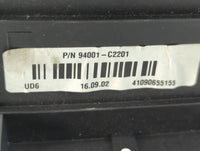 2016-2017 Hyundai Sonata Instrument Cluster Speedometer Gauges P/N:94001-C2201 Fits Fits 2016 2017 OEM Used Auto Parts - Oem