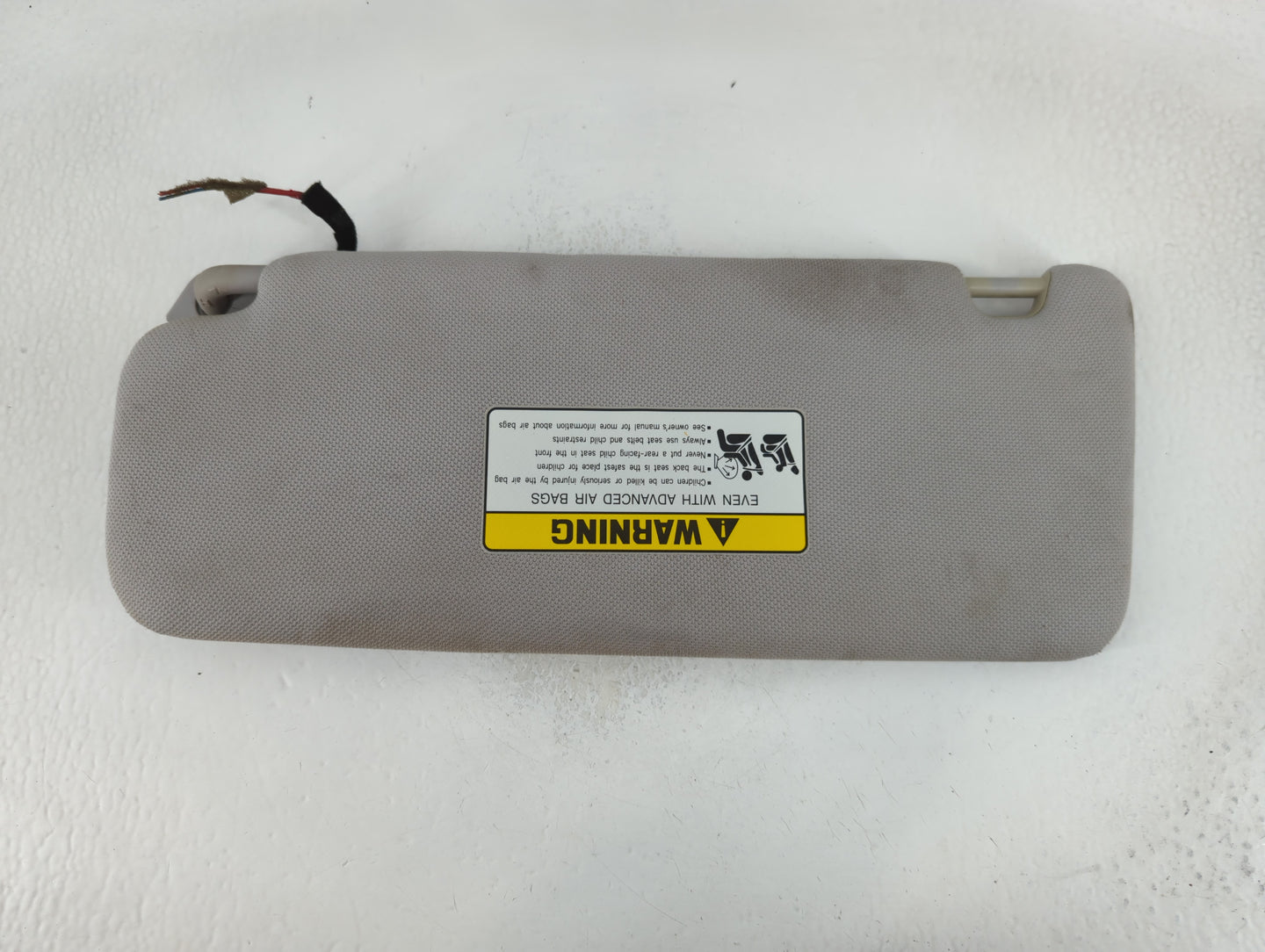 2016-2019 Hyundai Sonata Sun Visor Shade Replacement Passenger Right Mirror Fits Fits 2016 2017 2018 2019 OEM Used Auto Part