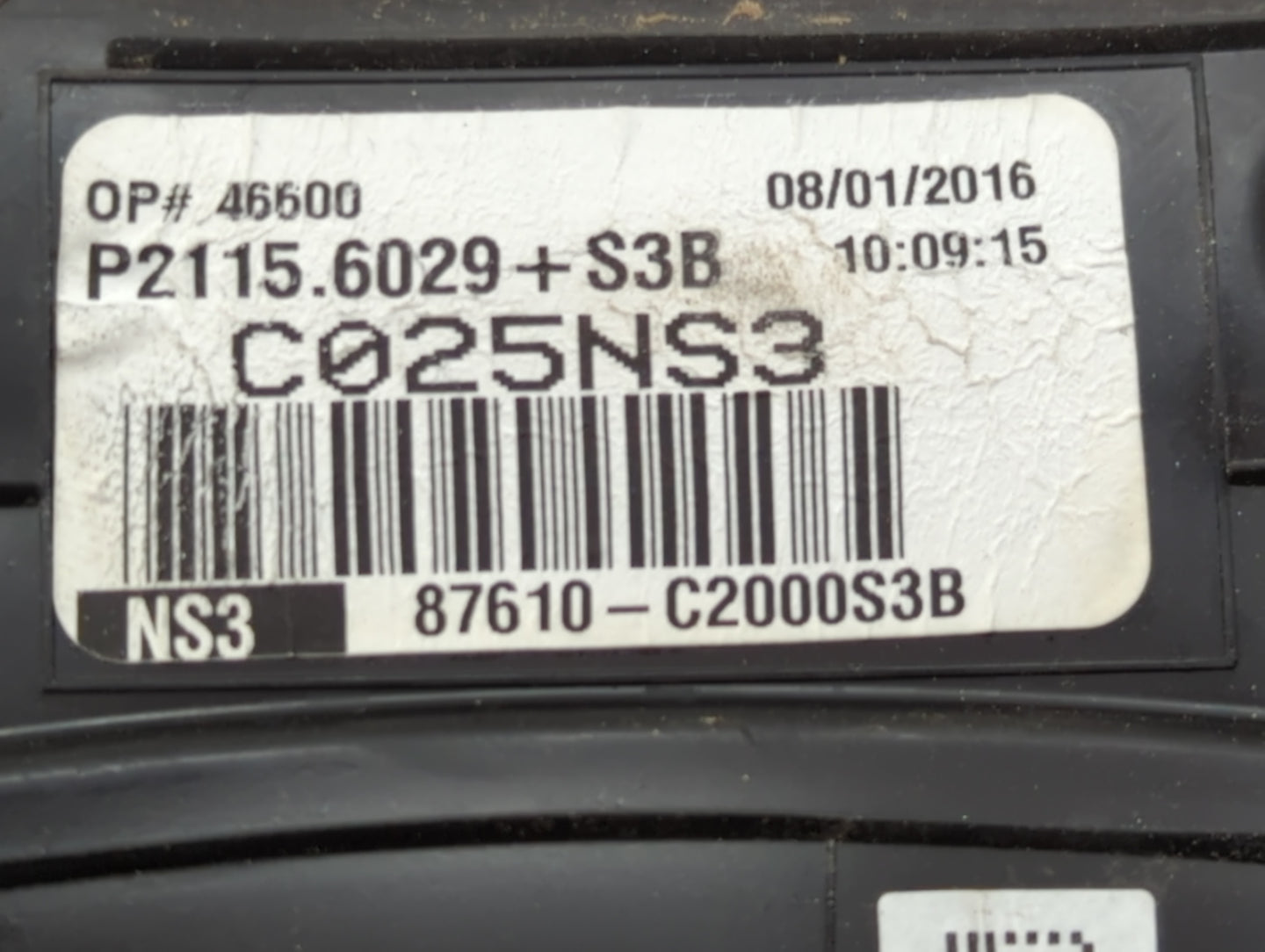 2017 Hyundai Sonata Driver Side View Mirror - Left Door Mirror OEM Used - Oemusedautoparts1.com